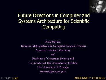 Future%20Directions%20in%20Computer%20and%20Systems%20Architecture%20for%20Scientific%20Computing
