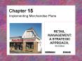 Implementing Merchandise Plans PowerPoint PPT Presentation
