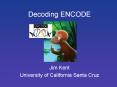 Decoding ENCODE PowerPoint PPT Presentation