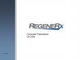 RegeneRx Management Presentation PowerPoint PPT Presentation