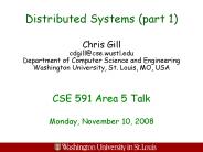 Distributed Systems part 1