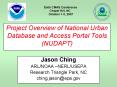 Project Overview of National Urban Database and Access Portal Tools (NUDAPT) PowerPoint PPT Presentation