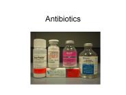 Antibiotics