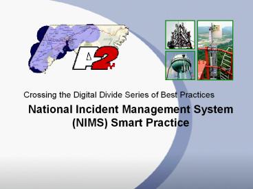 National Incident Management System NIMS Smart Practice