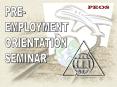 PRE EMPLOYMENT ORIENTATION SEMINAR PowerPoint PPT Presentation