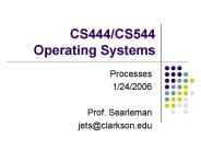 CS444/CS544 Operating Systems