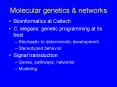 Molecular genetics PowerPoint PPT Presentation