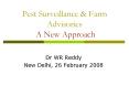 Pest Surveillance PowerPoint PPT Presentation