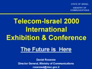 TelecomIsrael 2000 International Exhibition