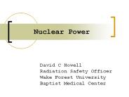 Nuclear Power