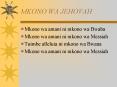 MKONO WA JEHOVAH PowerPoint PPT Presentation