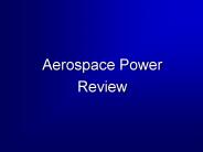 Aerospace Power