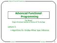 Advanced Functional Programming PowerPoint PPT Presentation