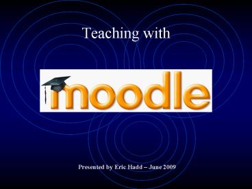 presentation player overlay