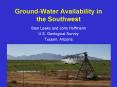 GroundWater Availability in the Southwest PowerPoint PPT Presentation