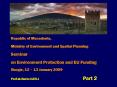 Part II EU Funding for Environment Protection PowerPoint PPT Presentation