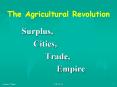 The Agricultural Revolution PowerPoint PPT Presentation