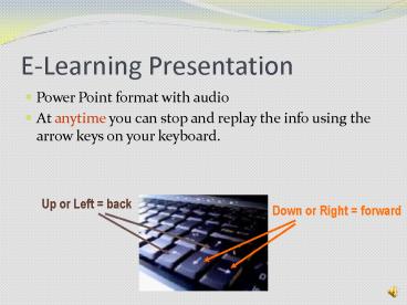 ELearning Presentation