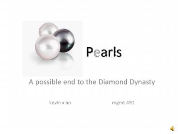 Pearls