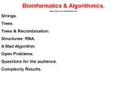 Bioinformatics
