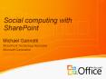 Social computing with SharePoint PowerPoint PPT Presentation