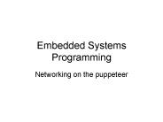 Embedded Systems Programming