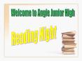 Welcome to Angie Junior High PowerPoint PPT Presentation