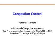 Congestion Control