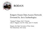Rutgers Ocean Data Access Network