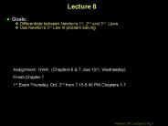 Physics 207: Lecture 2 Notes