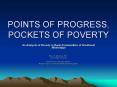 POINTS OF PROGRESS, POCKETS OF POVERTY PowerPoint PPT Presentation