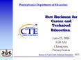 New Horizons for Career and Technical Education PowerPoint PPT Presentation