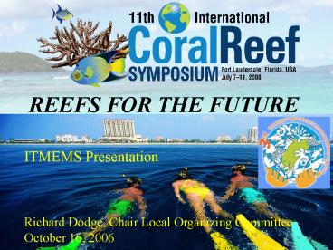 REEFS FOR THE FUTURE