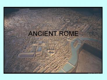 ANCIENT ROME