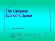 The european Economic Space