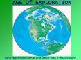 AGE Of EXPLORATION PowerPoint PPT Presentation