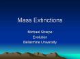 Mass Extinctions PowerPoint PPT Presentation