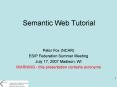 Semantic Web Tutorial PowerPoint PPT Presentation
