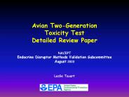 Overview of Aquatic Case Study