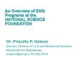 An Overview of ENG Programs at the NATIONAL SCIENCE FOUNDATION PowerPoint PPT Presentation
