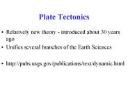 Plate Tectonics