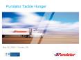 Purolator Tackle Hunger PowerPoint PPT Presentation