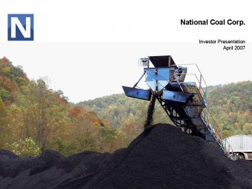 National Coal Corp'