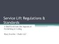 Service Lift Regulations PowerPoint PPT Presentation