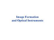 Image Formation
