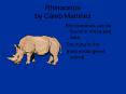 Rhinoceros by Caleb Martinez PowerPoint PPT Presentation