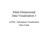 Multi-Dimensional Data Visualization 3