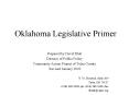 Oklahoma Legislative Primer PowerPoint PPT Presentation