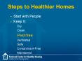 Steps to Healthier Homes PowerPoint PPT Presentation