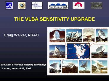 THE VLBA SENSITIVITY UPGRADE